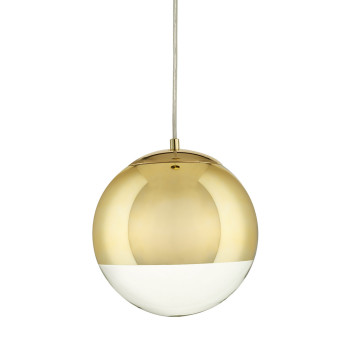 Lampa stylowa wisząca nowoczesna FLASH S GOLD KULA MP1238-200 gold - Step Into Design